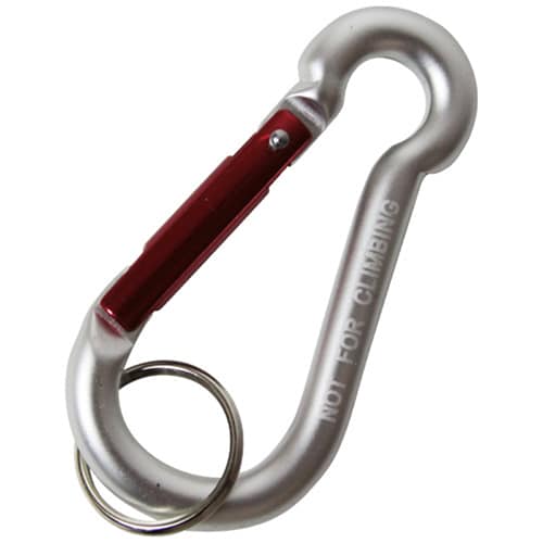 藤原産業 SK11 アルミカラビナ C 8×80mm シルバー SAC-880C 1個（ご注文単位3個）【直送品】