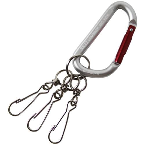 藤原産業 SK11 アルミカラビナ B3 8×80mm シルバー SAC880B3 1個（ご注文単位2個）【直送品】