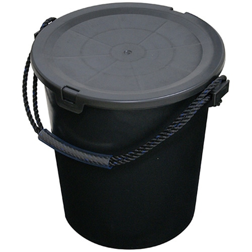藤原産業 SK11 プラスチックペールバケツ フタ付き 20L 1個（ご注文単位1個）【直送品】