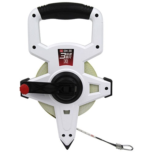 藤原産業 SK11 3倍速巻尺 30m SBM-300 1個（ご注文単位1個）【直送品】