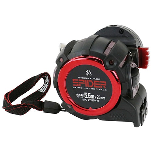 藤原産業 SK11 スパイダー コンベックス 25mm 5.5m SPD-2555K-H 1個（ご注文単位1個）【直送品】