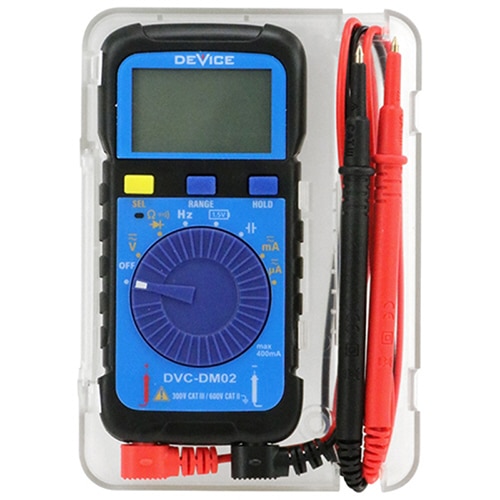 藤原産業 SK11 DEVICE デジタルマルチメータ DVC-DM02 1個（ご注文単位1個）【直送品】