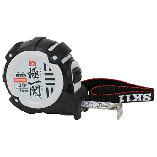 藤原産業 SK11 極一閃コンベックス オートストップ 16mm 3.5m SKC-1635 1個（ご注文単位1個）【直送品】