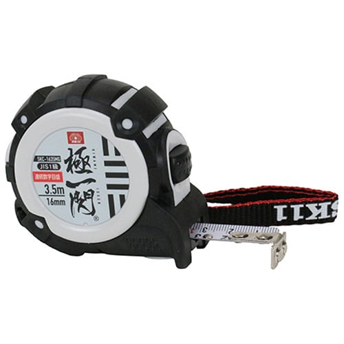 藤原産業 SK11 極一閃コンベックス オートストップ マグネット付 16mm 3.5m SKC-1635MG 1個（ご注文単位1個）【直送品】