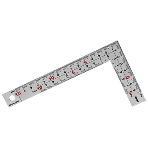 藤原産業 SK11 曲尺 150mm 鉄工用 FMT-15KD 1本（ご注文単位1本）【直送品】