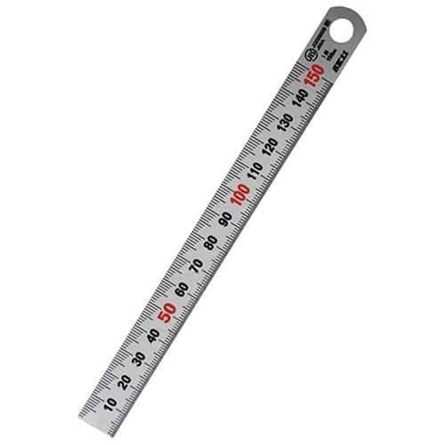 藤原産業 SK11 直尺 150mm FSV-150KD 1本（ご注文単位2本）【直送品】