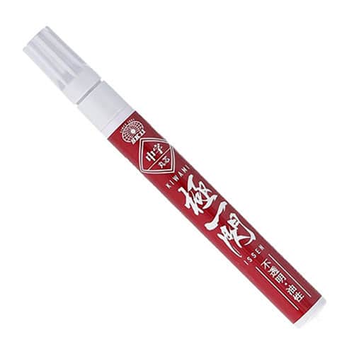 藤原産業 SK11 ペイントマーカー 極一閃 中字 赤 SKPM-R 1本（ご注文単位10本）【直送品】