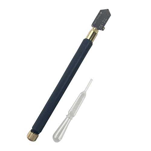 藤原産業 SK11 オイル超硬ガラス切 真鍮柄 STY-3 1本（ご注文単位1本）【直送品】