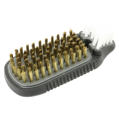 藤原産業 SK11 2WAYハンドブラシ 真鍮  1個（ご注文単位2個）【直送品】