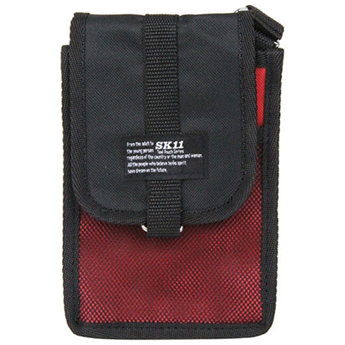 藤原産業 SK11 ハンディーポーチ レッド F-745 RED 1個（ご注文単位1個）【直送品】
