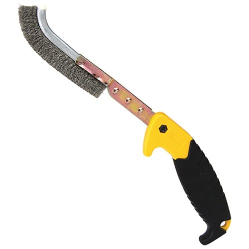 藤原産業 SK11 グリップ付ハンドブラシ ステンレス SHB-03 1本（ご注文単位1本）【直送品】