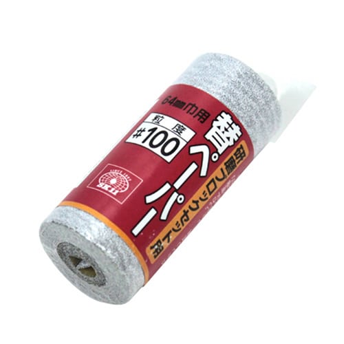 藤原産業 SK11 研磨ブロックセット用 替ペーパー 64mm巾用 #100 1巻（ご注文単位1巻）【直送品】