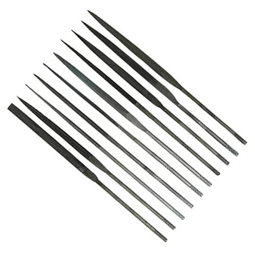 藤原産業 E-Value 精密ヤスリ 140mm 10本組 1本（ご注文単位1本）【直送品】