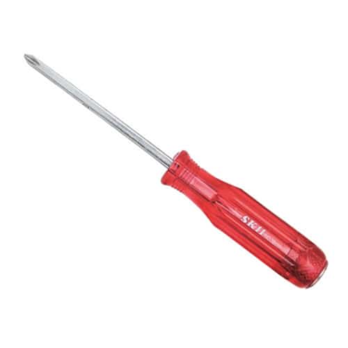 藤原産業 SK11 PC角軸ドライバー No.30 プラス No.1 75mm 1本（ご注文単位2本）【直送品】