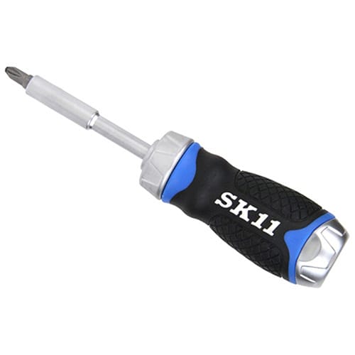 藤原産業 SK11 ビット差替式 ラチェットドライバー SRD-710 1本（ご注文単位1本）【直送品】