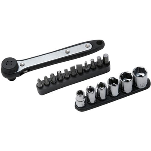 藤原産業 E-Value 板ラチェットドライバーセット ERD-2 1セット(ご注文単位1セット)【直送品】