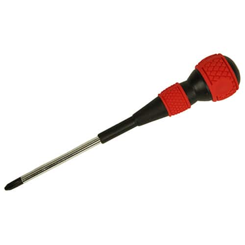 藤原産業 SK11 ボールGドライバー 細軸仕様 プラスNo.2 100mm SBS2P100 1本(ご注文単位2本)【直送品】