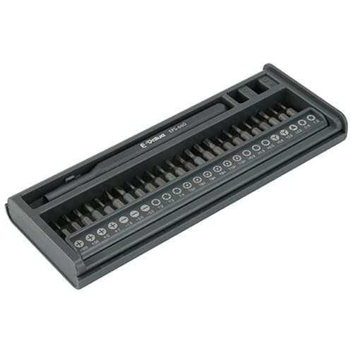 藤原産業 E-Value 差替式精密ドライバーセット 24ビット EPS-660 1セット(ご注文単位1セット)【直送品】