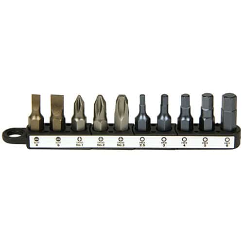 藤原産業 SK11 25mmビット 10本組 SBT2510H 1セット（ご注文単位2セット）【直送品】
