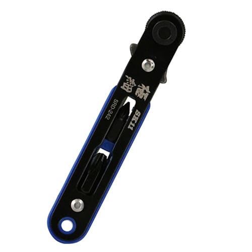 藤原産業 SK11 極細ラチェットドライバー60 ベントアップ SRD-242 1本(ご注文単位1本)【直送品】