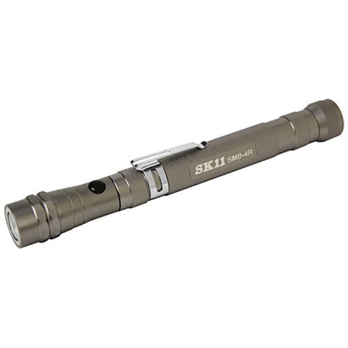 藤原産業 SK11 LEDライト付マグネットバー SMB-4R 1本（ご注文単位1本）【直送品】