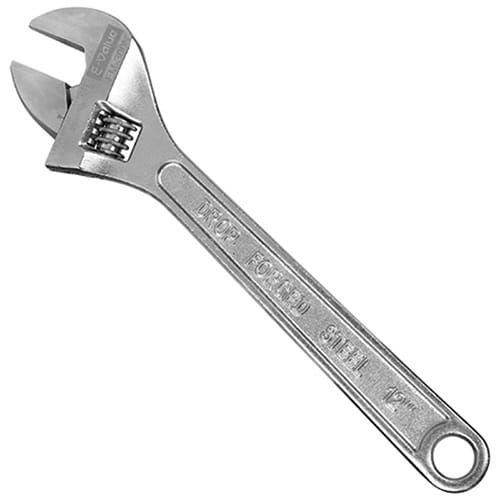 藤原産業 E-Value モンキレンチ 300mm 最大口幅34mm EM-300N 1本（ご注文単位1本）【直送品】