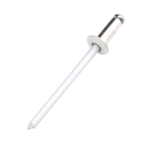藤原産業 SK11 カラーブラインドリベット ホワイト φ3.2mm 4.8～6.4mm 30本 CR4-3W 1パック（ご注文単位3パック）【直送品】