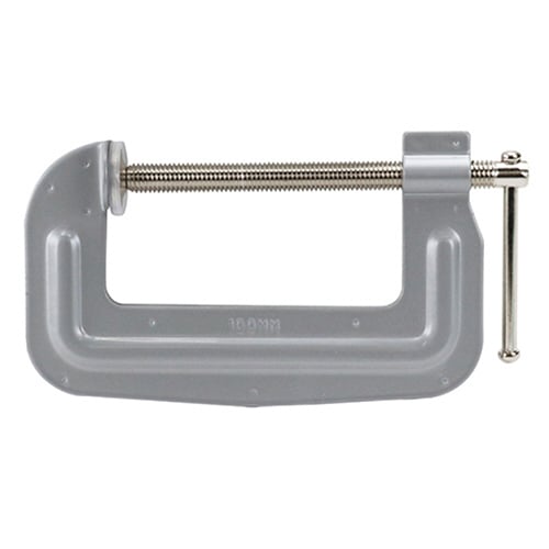 藤原産業 SK11 Cクランプ 鋼板製 100mm C-100 1個(ご注文単位2個)【直送品】