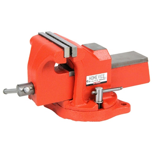 藤原産業 E-Value ホームバイス 回転台付 100mm 1個(ご注文単位1個)【直送品】