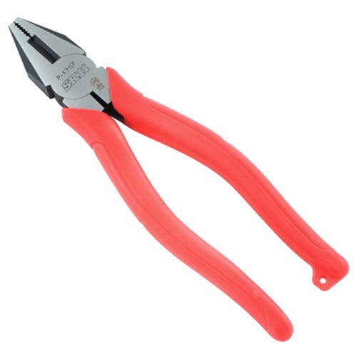 藤原産業 SK11 FGペンチ JIS 175mm P-175F 1個（ご注文単位1個）【直送品】