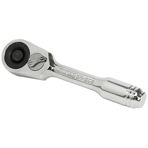 藤原産業 SK11 スタビーラチェットハンドル 差込角6.35mm SRH2CS 1本（ご注文単位1本）【直送品】