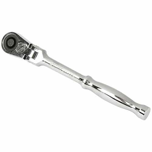 藤原産業 SK11 フレックス ラチェットハンドル 差込角9.5mm SRH3CF 1本（ご注文単位1本）【直送品】