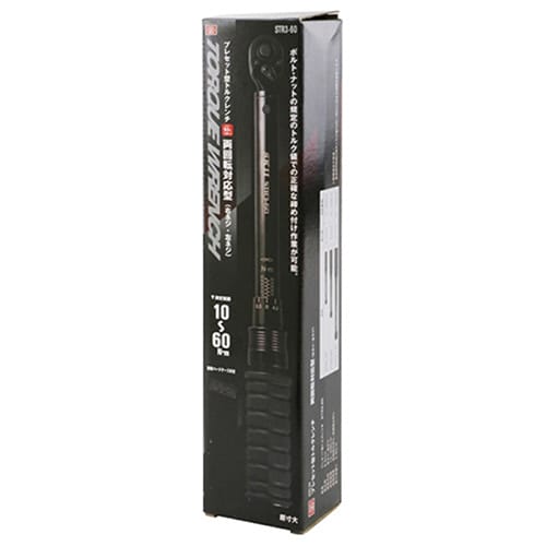 藤原産業 SK11 プレセット型トルクレンチ 差込角9.5mm 10~60N・m STR3-60 1本(ご注文単位1本)【直送品】