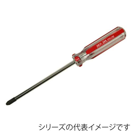 藤原産業 SK11 クリアラインドライバー No.300 +3 150mm 1本（ご注文単位2本）【直送品】