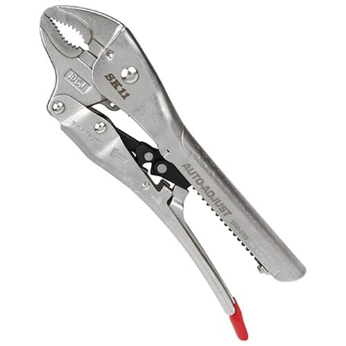 藤原産業 SK11 オートアジャスト ロッキングプライヤー 248mm SRA-250 1本(ご注文単位1本)【直送品】