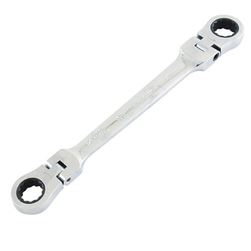 藤原産業 SK11 ダブルフレックスラチェットレンチ 14mm/17mm MFR1417N 1本(ご注文単位1本)【直送品】