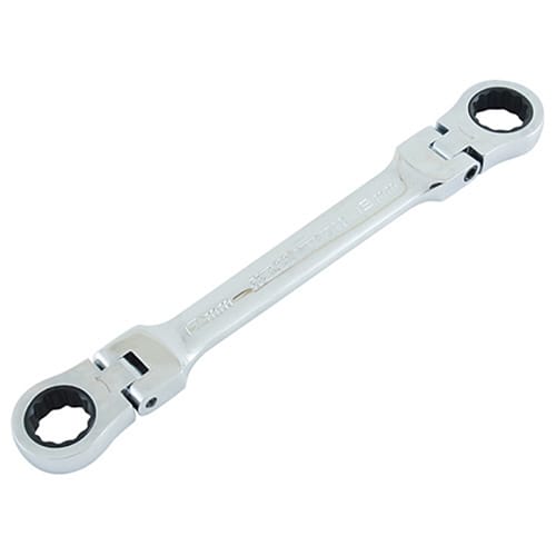 藤原産業 SK11 ダブルフレックスラチェットレンチ 17mm／19mm MFR1719N 1本（ご注文単位1本）【直送品】