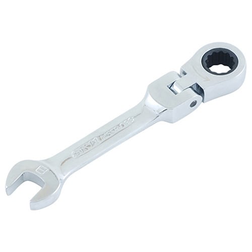 藤原産業 SK11 ショートフレックス ラチェットレンチ 8mm MSFR-08S 1本（ご注文単位1本）【直送品】