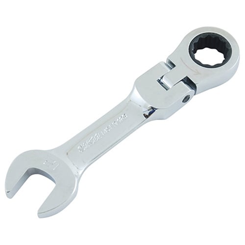 藤原産業 SK11 ショートフレックス ラチェットレンチ 12mm MSFR-12S 1本（ご注文単位1本）【直送品】