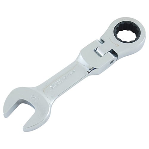 藤原産業 SK11 ショートフレックス ラチェットレンチ 14mm MSFR-14S 1本（ご注文単位1本）【直送品】