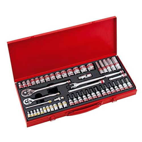 藤原産業 SK11 ソケットレンチセット 52点組 TS-2352M 1セット（ご注文単位1セット）【直送品】
