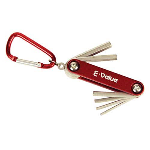 藤原産業 E-Value フォールディングレンチセット インチサイズ 6本組 EFHW206I 1個（ご注文単位2個）【直送品】