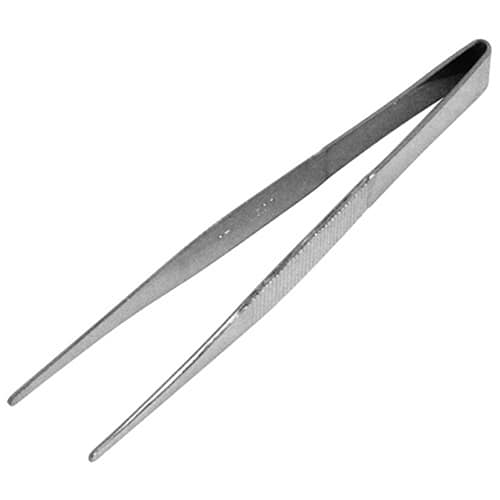 藤原産業 SK11 ステンレスピンセット U型ミニ 80mm No.20 1本（ご注文単位5本）【直送品】
