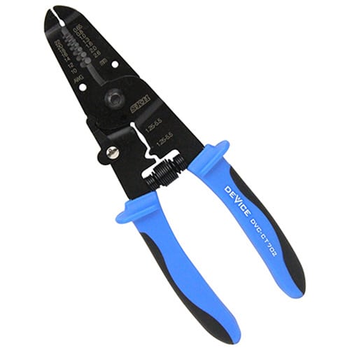 藤原産業 SK11 ミニクリンピングプライヤー DVC-CT702 1本（ご注文単位1本）【直送品】