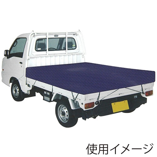 藤原産業 SK11 軽トラックシート 彩色 1900×2100mm ブルー SKS-C1921BL 1個（ご注文単位1個）【直送品】