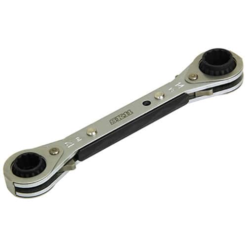 藤原産業 SK11 4サイズウォーブルラチェットレンチ 10/12/13/14mm SMR-1014W 1本(ご注文単位1本)【直送品】