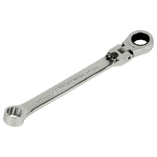 藤原産業 SK11 フレックスメガネラチェットレンチ 14mm MFR-14WL 1本（ご注文単位1本）【直送品】