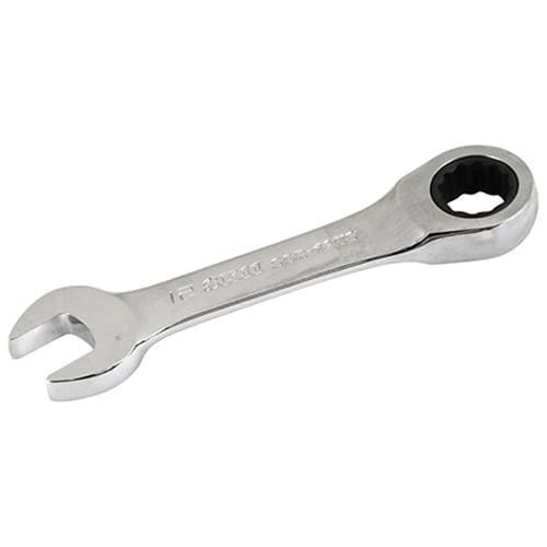 藤原産業 SK11 ショートラチェットレンチ 二面幅12mm SGR-12NS 1本（ご注文単位1本）【直送品】