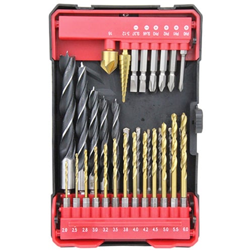 藤原産業 SK11 B-モバイル ドリルセット 32ピース SCS-106 1セット（ご注文単位1セット）【直送品】