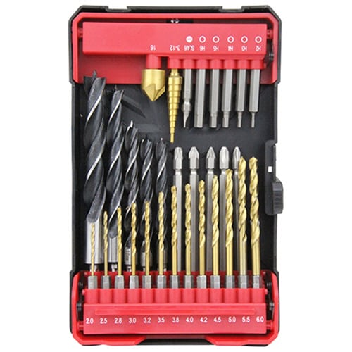 藤原産業 SK11 B-モバイル ドリルセット 32ピース SCS-107 1セット（ご注文単位1セット）【直送品】